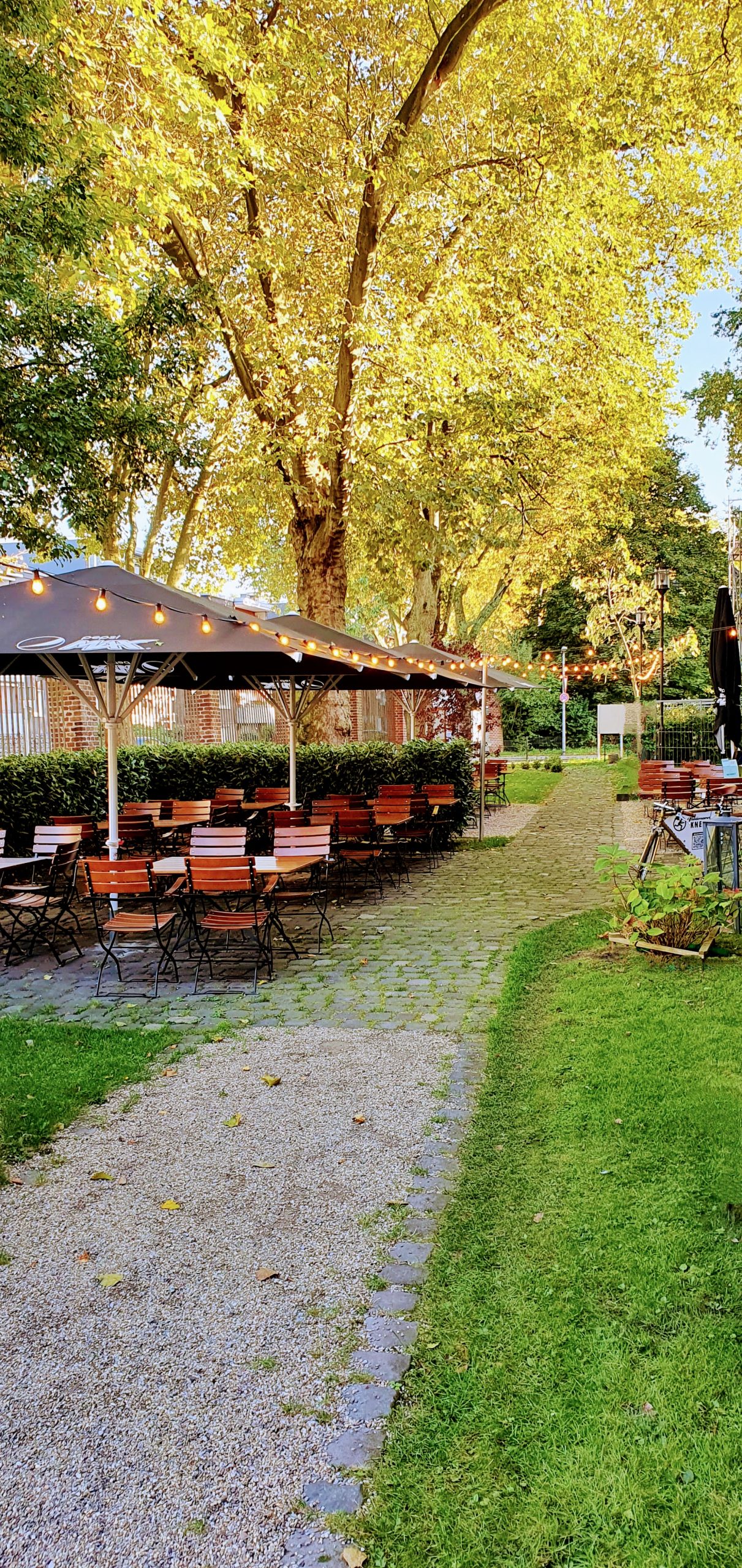 Biergarten Foto 2